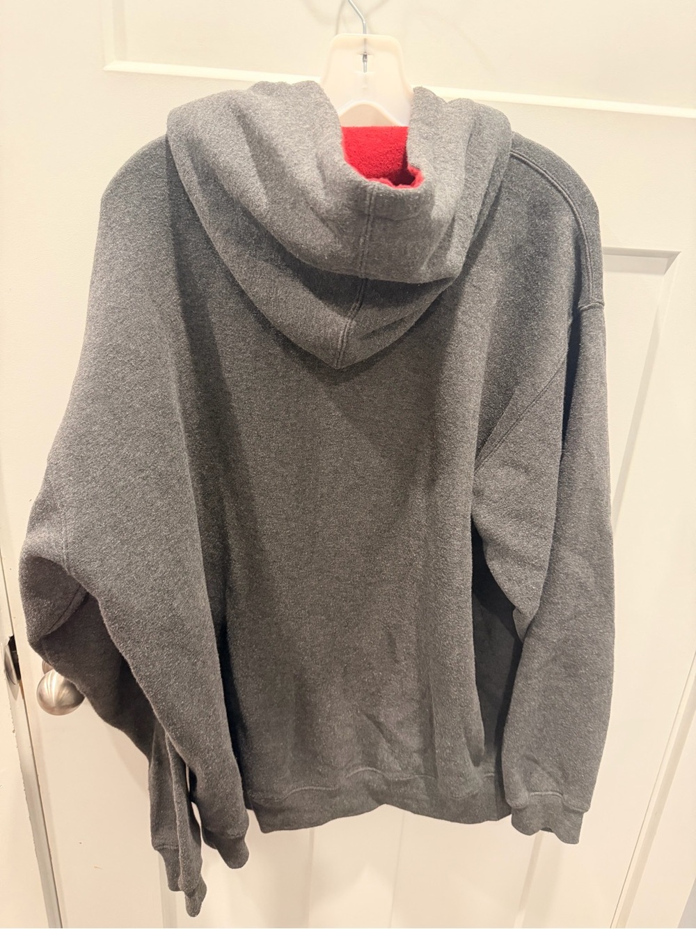 Stanford University J America Embroidered Gray Hoodie Sweatshirt XL - Picture 5 of 8